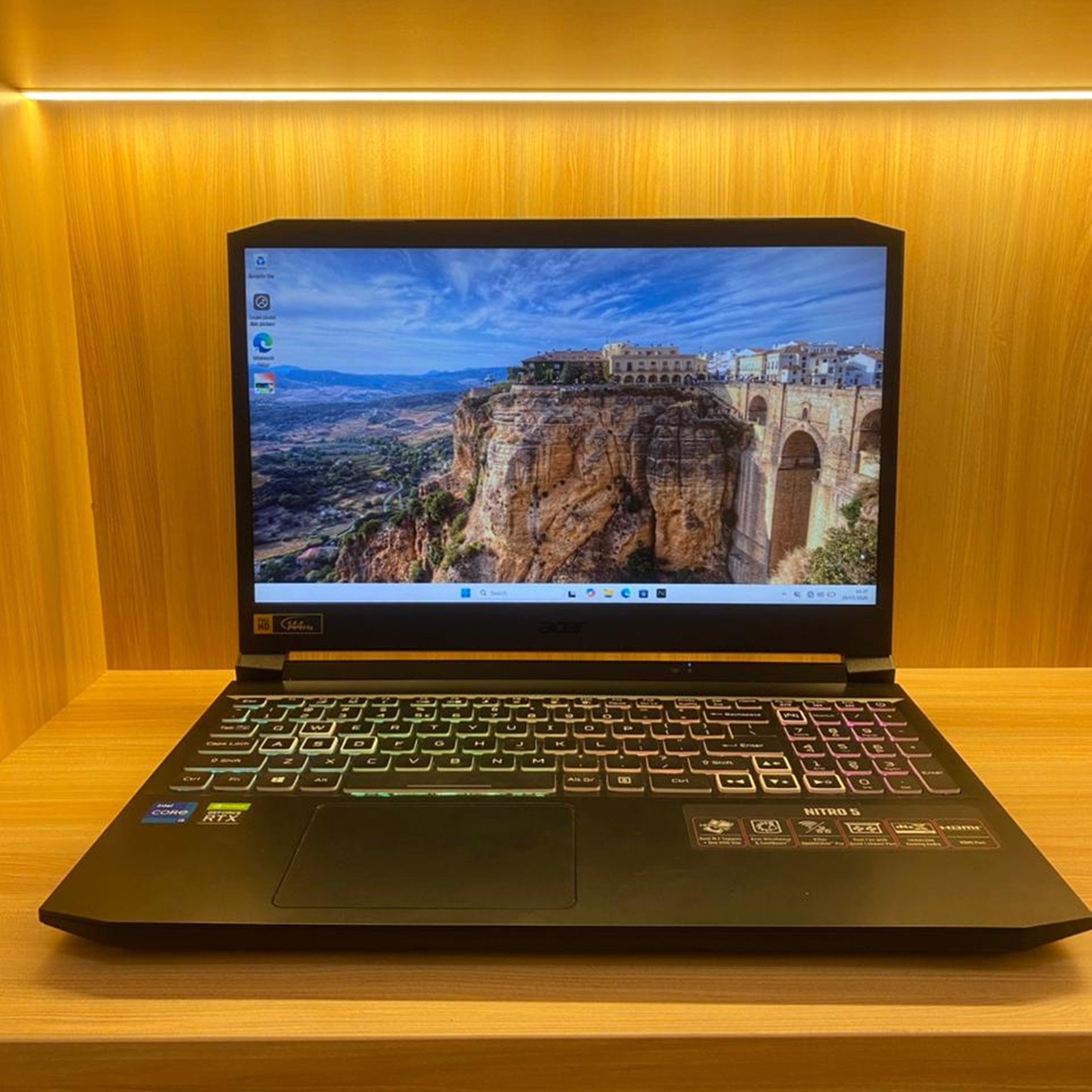 ACER NITRO5 AN515 CORE I5 VGA RTX RAM 8 SSD  